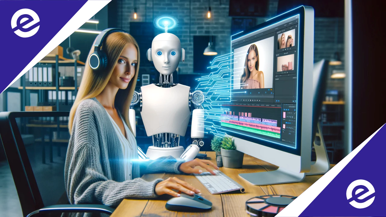 Create video voiceover and montage using artificial intelligence 2025